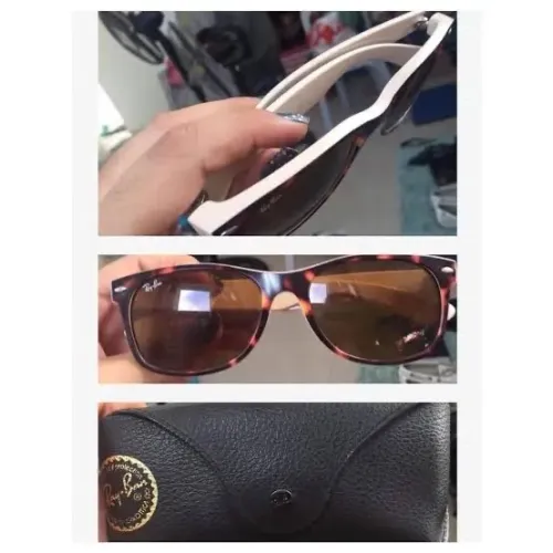 óculos Ray-Ban New Wayfarer Bicolor - RB2132 6052 52-18