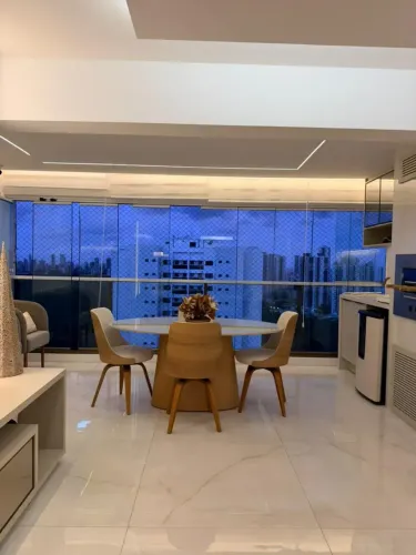 Le Parc, Lindo, 4 Qts+Dependencia, 3 Suites, 140m², Varanda, Vista Mar, Reformado, Alexa,