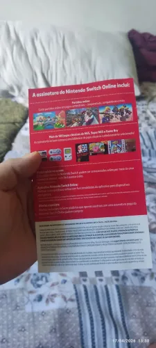 Vendo Mario kart 8 deluxe digital pra Nintendo Switch