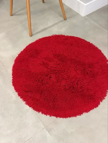 Tapete Felpudo Tok&Stok 90x90 cm - Super Macio