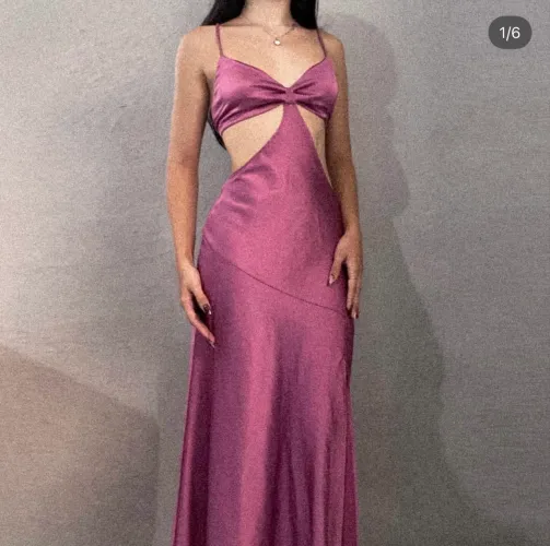 Vestido longo Shein
