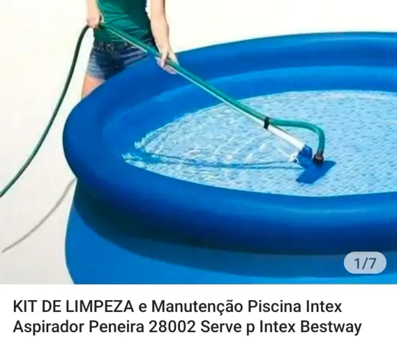 Kit limpeza piscina 