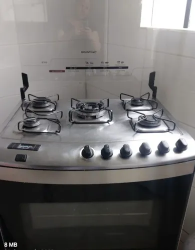 Fogão 5 bocas brastemp