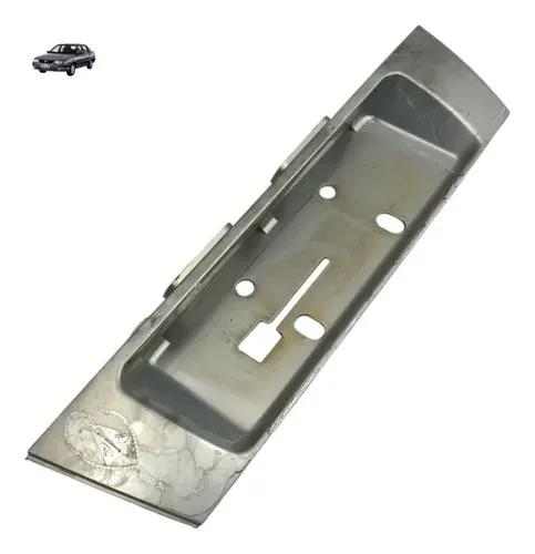 Suporte Moldura Placa Vw Santana 2000 2001 2002 2003 2004 Prata