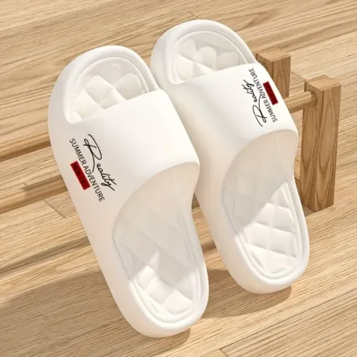 Chinelo Unissex Nuvem em EVA Branco Confortável e Super Leve Tamanho 37/38