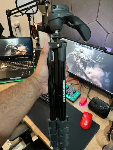 Tripé de ação compacto Manfrotto MKCOMPACTACN-BK