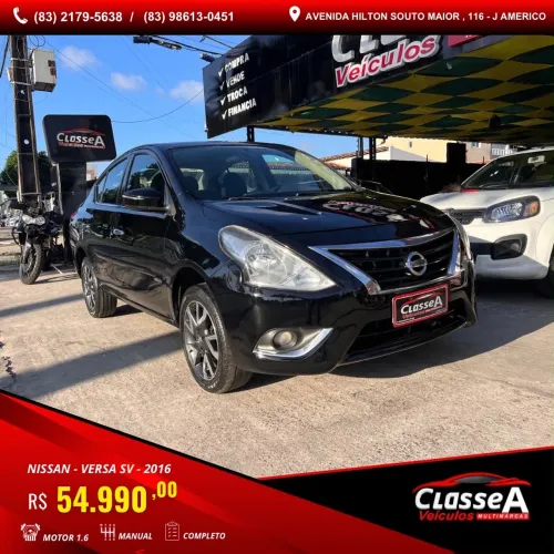 Nissan Versa Unique 1.6 16V Flex 4P Mec. 2016