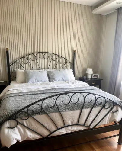 CAMA CASAL FERRO FORJADO EXCELENTE