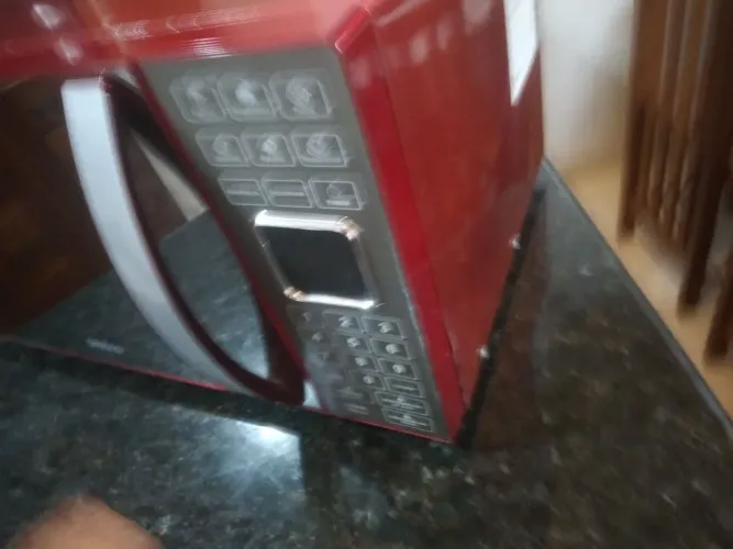 Micro-ondas philco vermelho