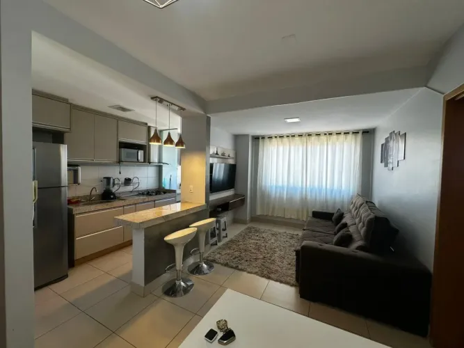 Apartamento para locação, 01 suíte no Residencial Modern Living Parque Amazônia, Goiânia,