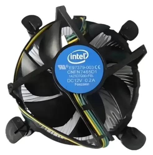 Cooler Intel Original Para Processador Desktop LGA775 LGA1156 LGA1155 LGA1150 LGA1200 1