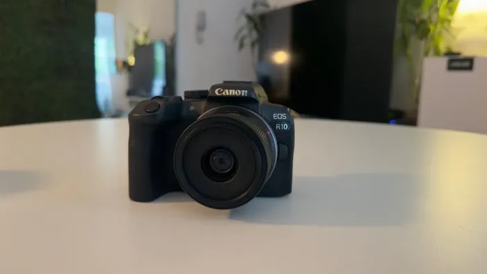 Cânon R10 kit com lente 18-45