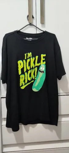 Camiseta Oversized Rick & Morty