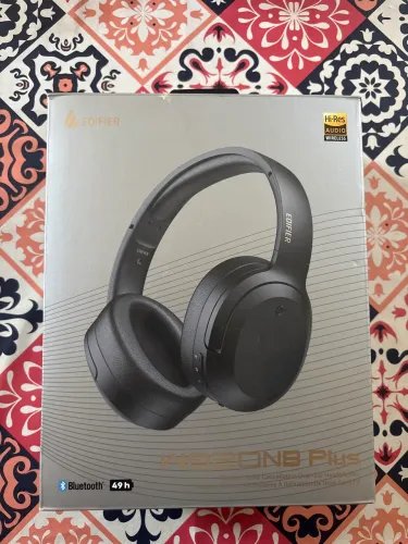 Fone Bluetooth Edifier W820NB Plus ANC - Completo na Caixa (1 ano de uso)