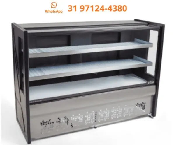 Balcão Refrigerado 2 Placas 2M Novo