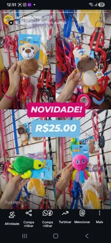 BRINQUEDOS DE PELÚCIA PARA CÃES