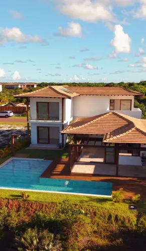 Casa a venda em Praia do Forte com 6 suites piscina e area gourmet no Piscinas Naturais