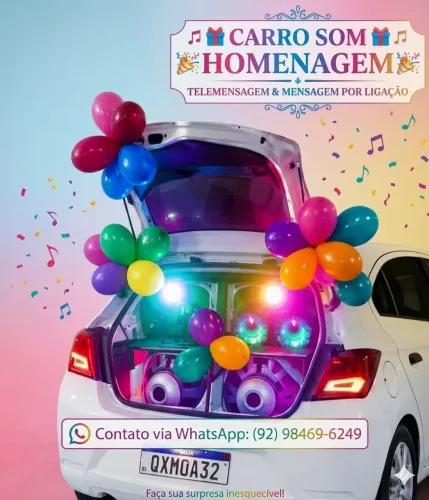 CARRO HOMENAGEM TODAS. OCASIÕES 
