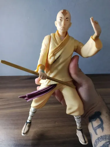 Action Figure Aang Avatar Movie (2010) Spin Master Colecionável - A Lenda de Aang