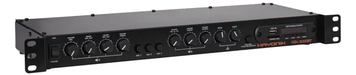 Pré-amplificador Com Gongo Hayonik Pgh3000 com Bluetooth e USB