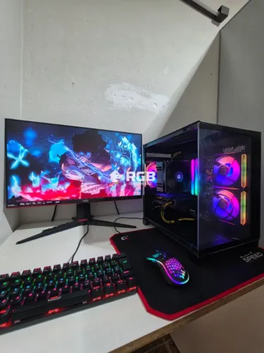 PC Gamer Ryzen 7 5700X3D RTX4060 8GB DDR4 16GB NVMe 512GB