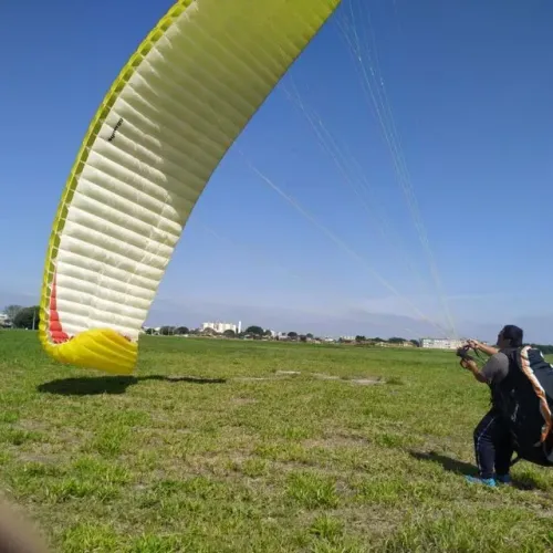 Parapente e selete 