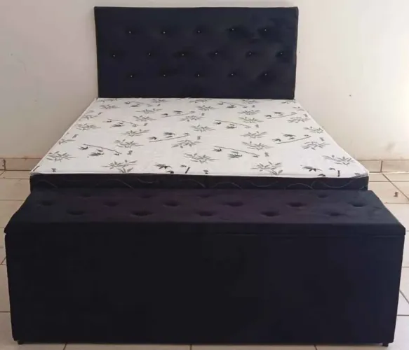VENDO CAMA BOX DE CASAL ENTREGA GRÁTIS 