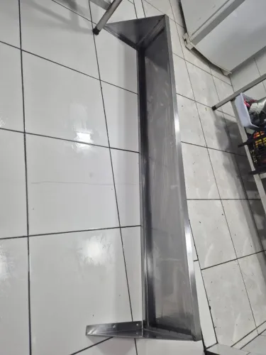 Par de prateleiras INOX S400