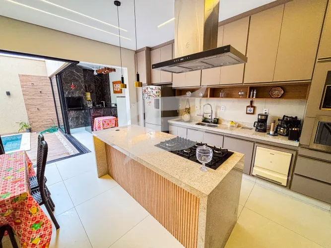 Condomínio Vila Madalena 1 - Casa com piscina à venda no condomínio Vila Madalena 1, Araça