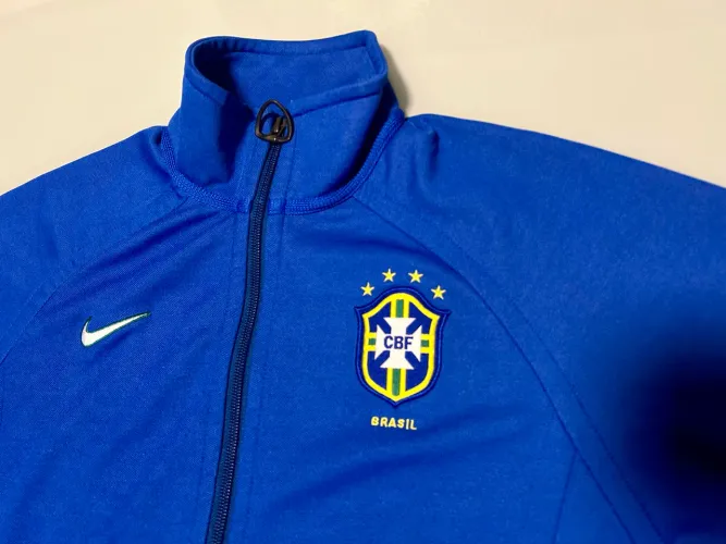 raro agasalho nike seleção brasileira 1999