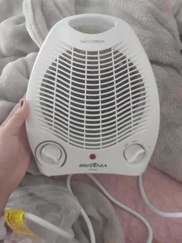 Aquecedor/ventilador portátil 127v