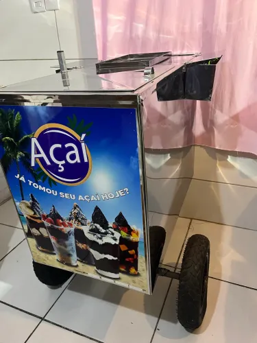 Carrinho de açaí(também pode ser usado pra bebidas?)