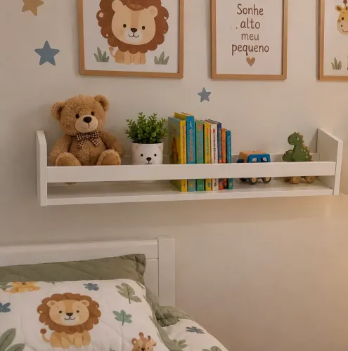 Prateleira quarto infantil