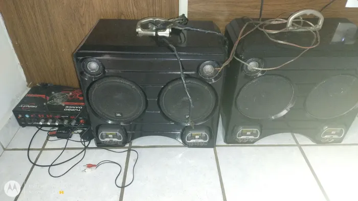 Sim de casa muito potente com componentes jble Bravox 