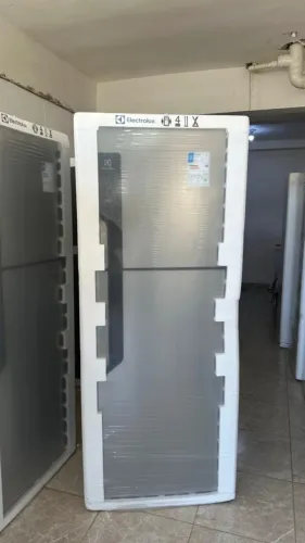 Geladeira Electrolux 432 litros inox + Brinde