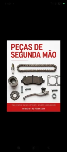 Peças de moto