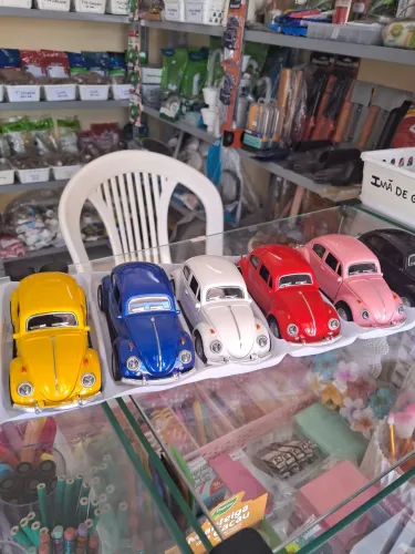 Fuscas de metal Abre portas, capô e mala