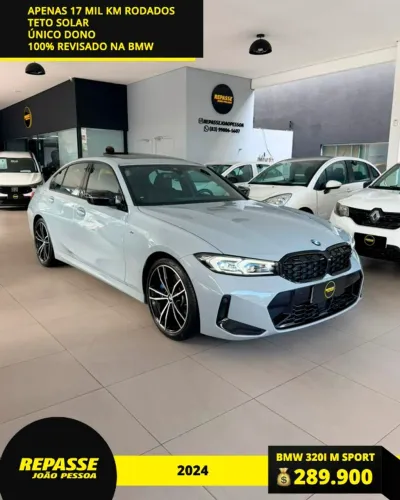 BMW 320I A 2.0 TB M Sport Activeflex 16V 4P 2024