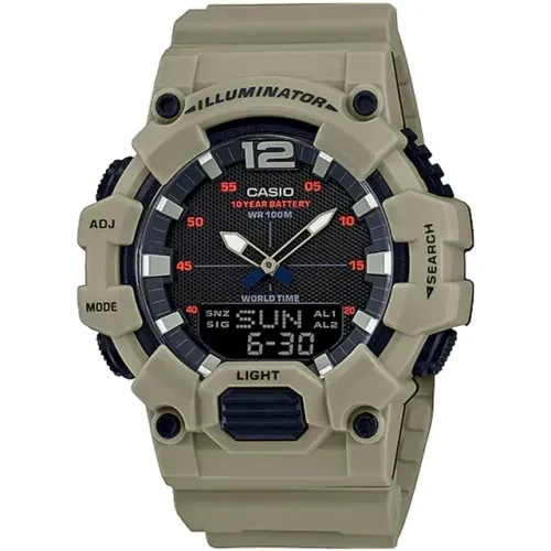 Relógio de pulso masculino Casio HDC-700-3A3VDF
