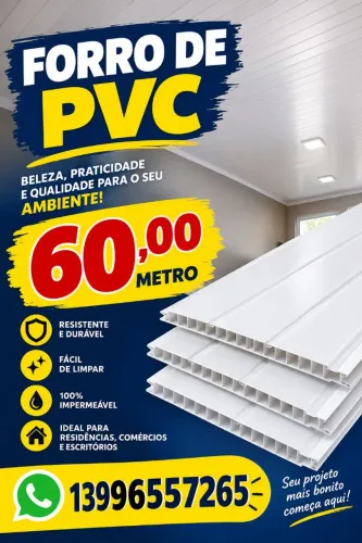Forro de PVC *