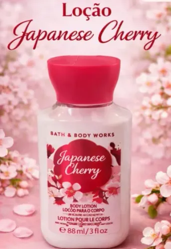 Bath & Body Works Japanese Cherry - Loção para o Corpo