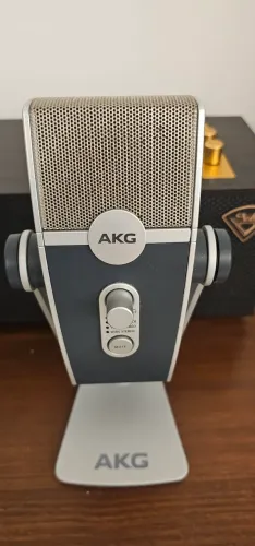 Microfone condensador akg