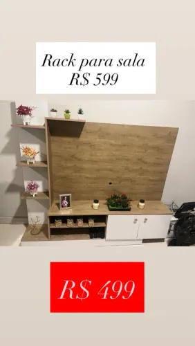 Rack Painel Sala