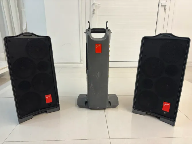 Sistema de som PA Fender passport P-250 COM DEFEITO