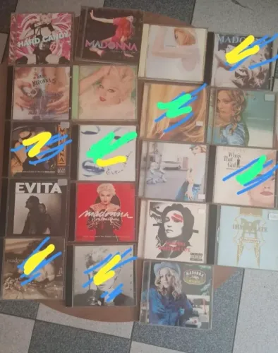 Cds originais da Madonna
