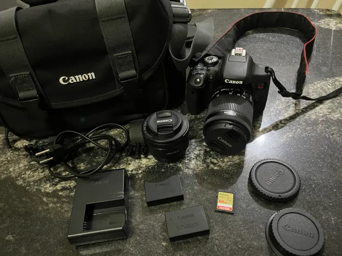 Canon EOS Rebel T6i Completa + Lentes - Excelente Estado