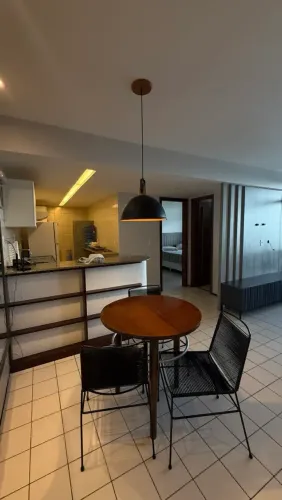 Aluguel apartamento com 1 quarto mobiliado no Mont Blanc