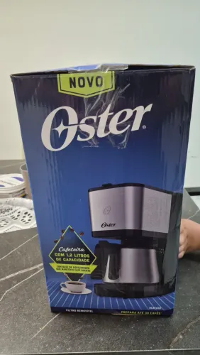 Oster Cafeteira Oster com Jarra Inox 1,2L