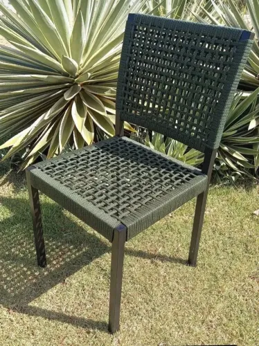 Cadeira em corda náutica