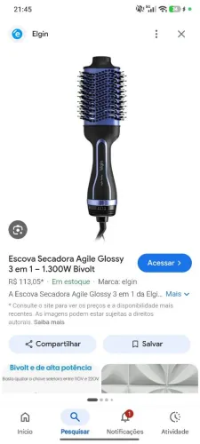 Escova giratória